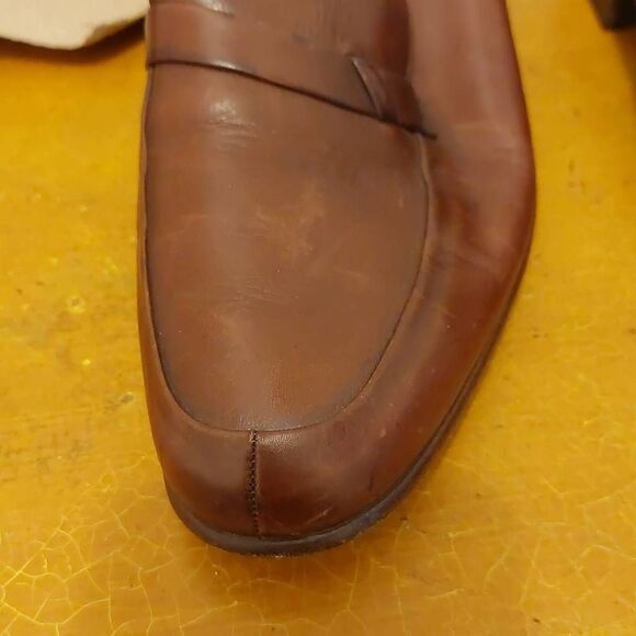 Men, BALLY LEATHERS LOAFERS 54897 04 SIZE 7.5 M - Picture 10 of 14
